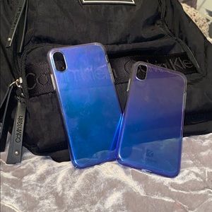2 ombré iphone x cases ッ